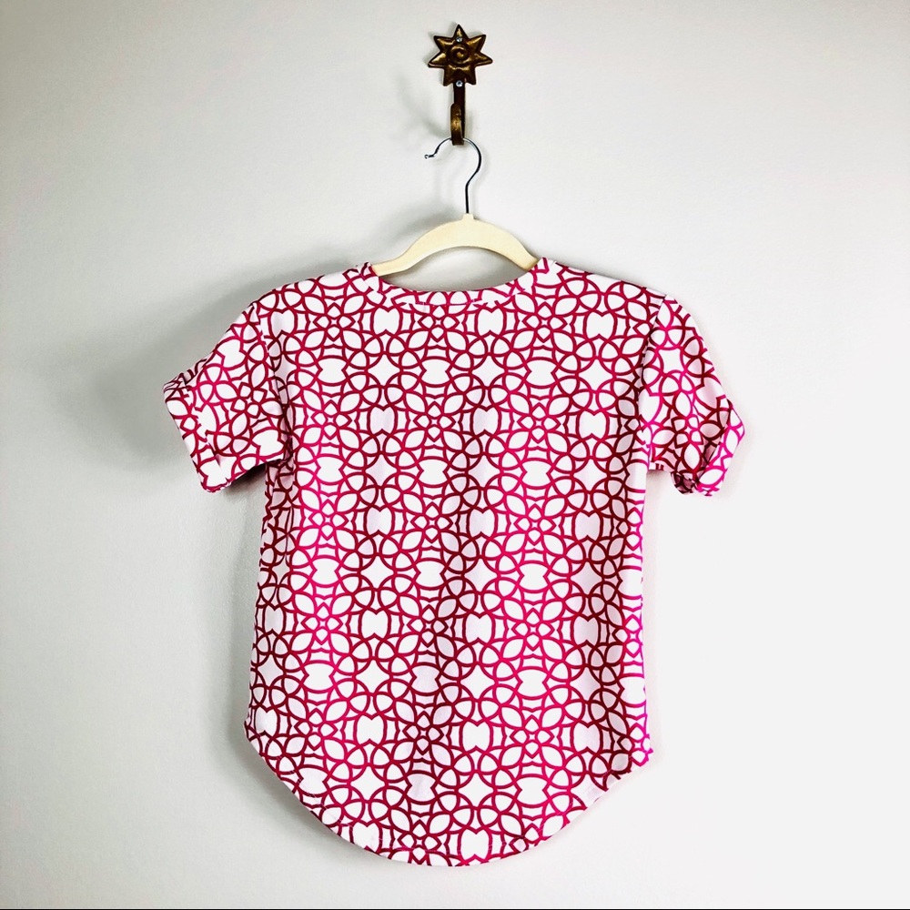 Pink Geometric Top - Picture 5 of 8